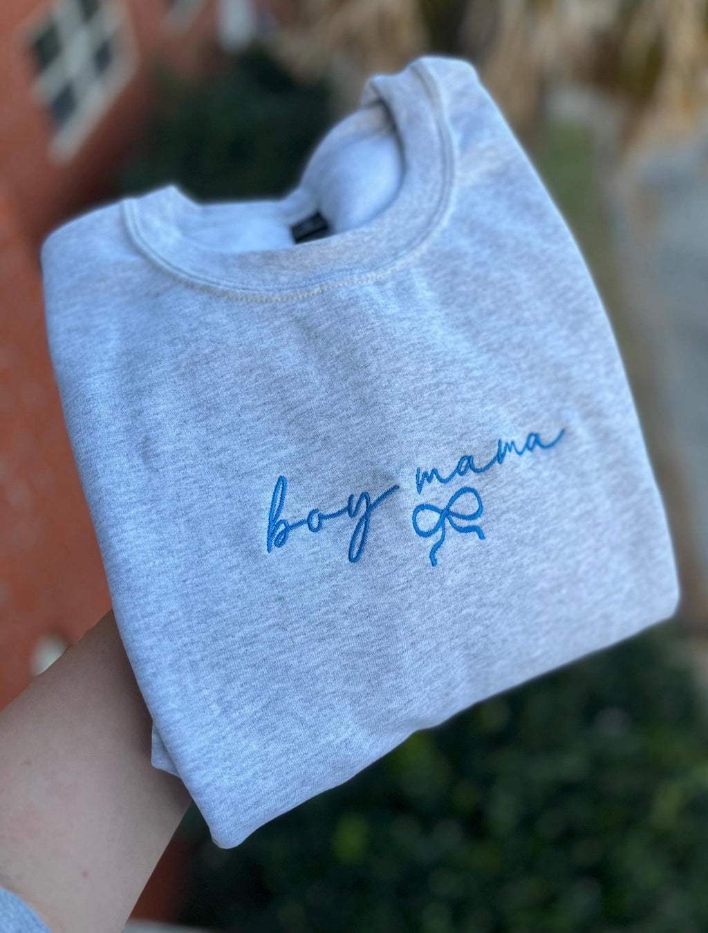 Bow Boy Mama Comfort Colors Short Sleeve Shirt