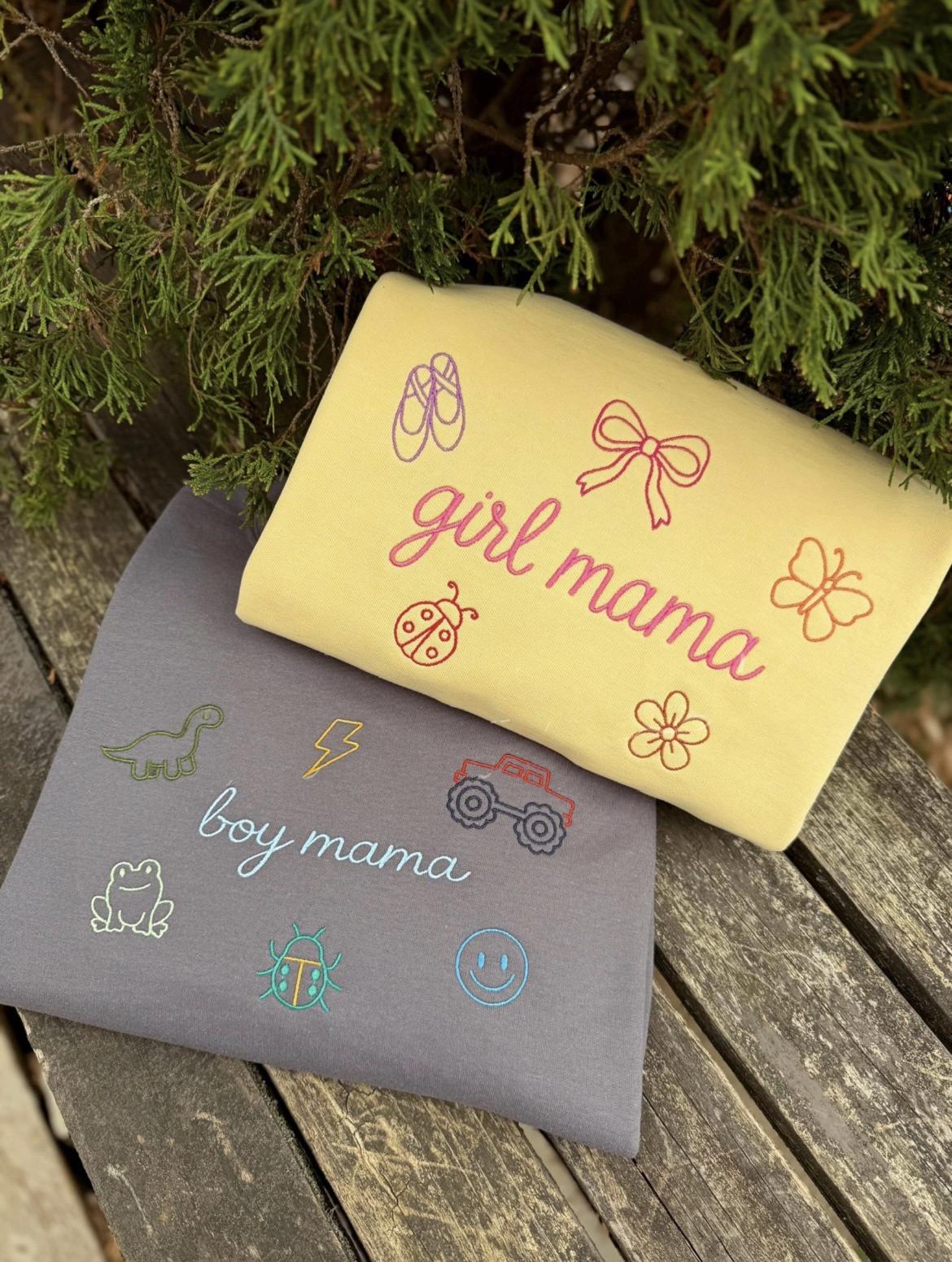 Girl Mama Comfort Colors Sweatshirt