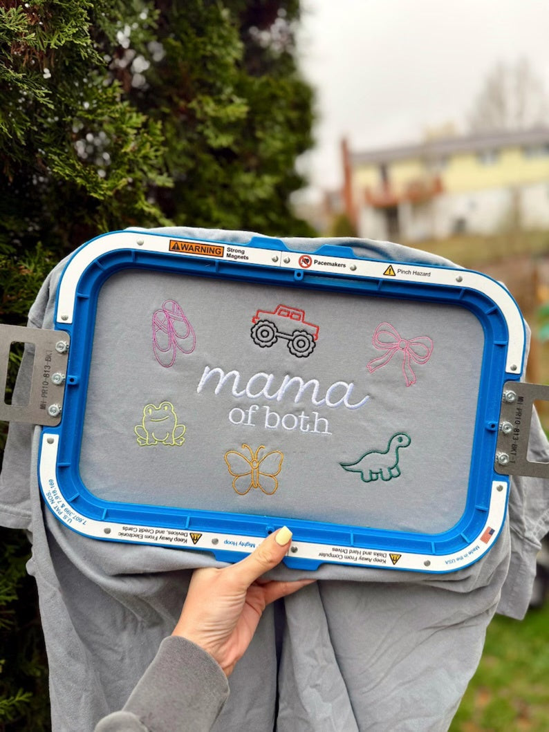 Mama of Both Comfort Colors Short Sleeve Shirt