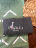 Four goslings Mama Goose Embroidered Comfort Color Shirt